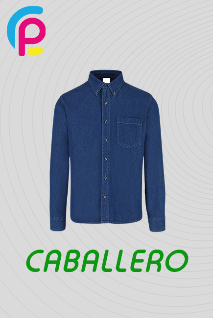 CAMISA MEZCLILLA MANGA LARGA